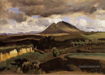 Mont Soracte plein air romantisme Jean Baptiste Camille Corot Peinture à l'huile